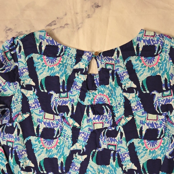 Lilly Pulitzer Alpaca My Bags Cotton Dress - Picture 5 of 6